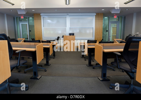Empty college lecture hall - USA Stock Photo