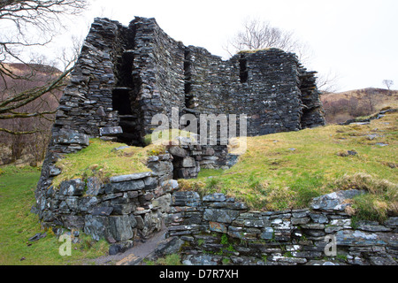 A Scottish Broch, Dun Troddan, Glen Elg. Stock Photo