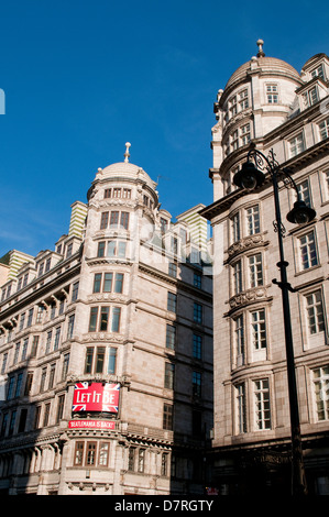 The Savoy Theatre showing Let It Be, the Strand, London, UK Stock Photo