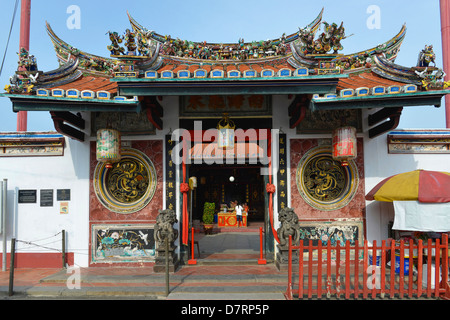 Asia  Malaysia Malacca Chinatown Cheng Hoon Teng Chinese Temple Stock Photo