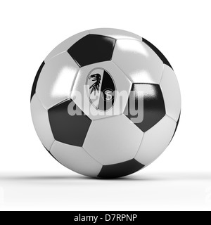 SC Freiburg soccer ball Stock Photo