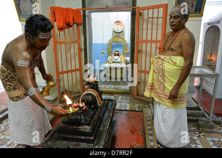 Asia Malaysia Malacca Chinatown Vinayaga Moorthi Hindu Temple Stock Photo