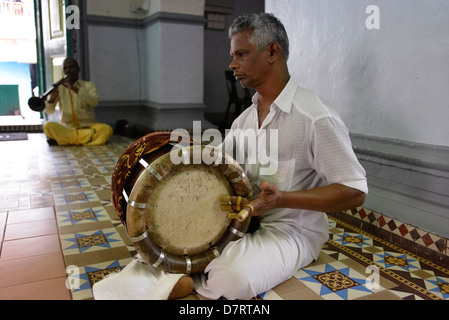 Asia Malaysia Malacca Chinatown Vinayaga Moorthi Hindu Temple Stock Photo