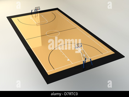 Basketball court top view editorial photography. Image of basketball -  173374742
