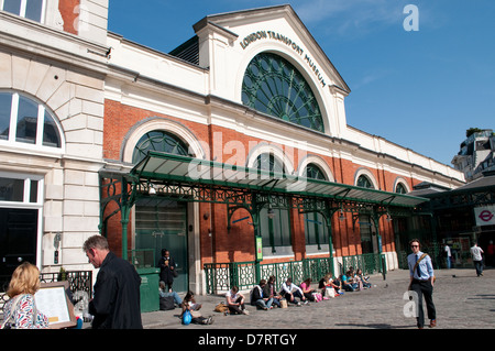 London Transport Museum, Covent Garden, London, UK Stock Photo