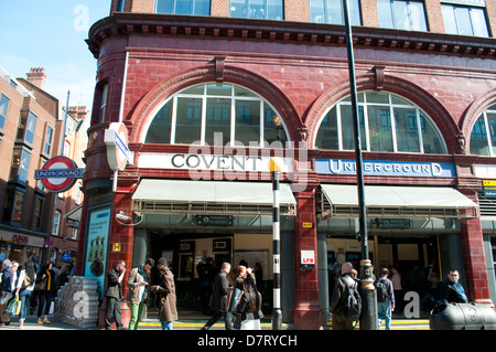 Covent Garden Underground Station, London, UK Stock Photo