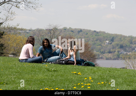 Students at Mercy College, New York Stock Photo - Alamy