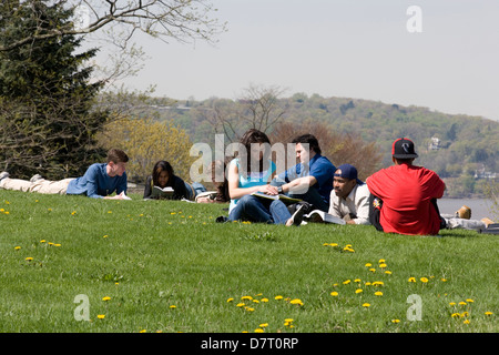 Students at Mercy College, New York Stock Photo - Alamy