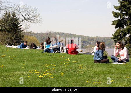 Students at Mercy College, New York Stock Photo - Alamy