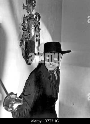 THE MARK OF ZORRO 1940 20th Century Fox film with Tyrone Power Stock Photo
