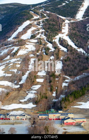 Cannon Mountain Ski Area in Franconia, New Hampshire USA Stock Photo