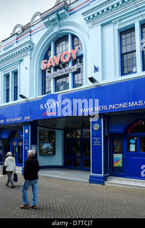 The Savoy cinema in Causeway Head in Penzance. Stock Photo