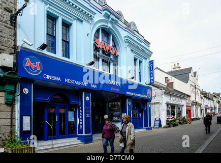 The Savoy cinema in Causeway Head in Penzance. Stock Photo