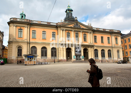 The Stock Exchange building, in Stortorget (The big Square) Stockholm, Sweden Stock Photo