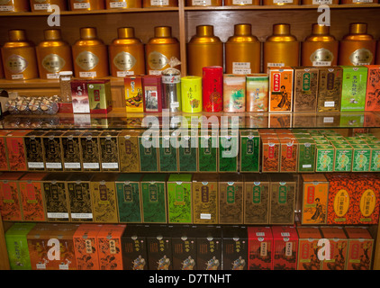 Renten's Tea store, Richmond, California, USA, North America Stock Photo