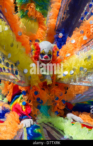 Carnival, Port-of-Spain, Trinidad, West Indies, Caribbean Stock Photo