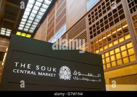 Central Market, Abu Dhabi, United Arab Emirates, Middle East Stock Photo