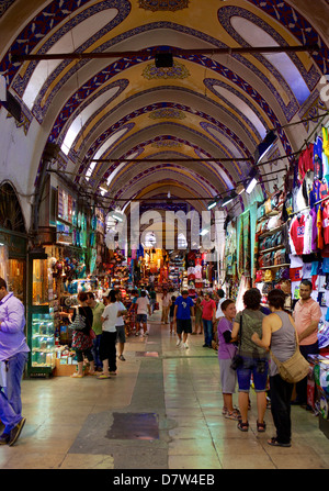 Grand Bazaar (Great Bazaar) (Kapali Carsi), Istanbul, Turkey Stock Photo