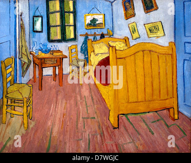 Bedroom in Arles by Vincent Van Gogh 1888 Stock Photo - Alamy