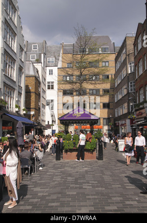 St Christopher's Place in the West End London Stock Photo