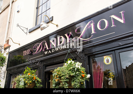 the Dandy Lion Pub, Bradford on Avon, a small town in wiltshire england UK Stock Photo