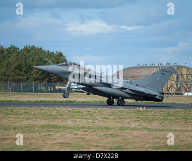France - Navy Military Single Seat Dassault Rafale M Aircraft landing.   SCO 9094 Stock Photo