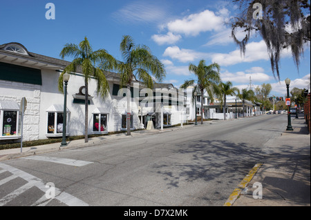 City streets, Florida, USA Stock Photo