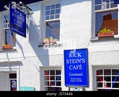 Rick Steins cafe in Padstow, Cornwall, UK Stock Photo