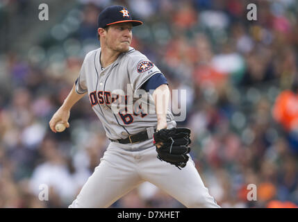 JUNE 27 2012: Houston Astros pitcher Lucas Harrell #64 and manager