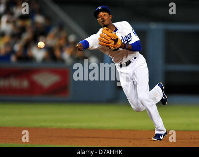 Los Angeles, CA. USA. May 14, 2013. Los Angeles Dodgers shortstop