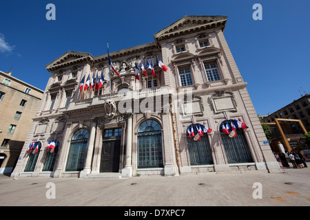 Marseilles : City Hall Stock Photo