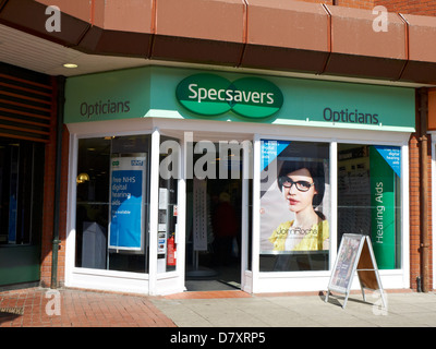 Specsavers opticians shop uk Stock Photo