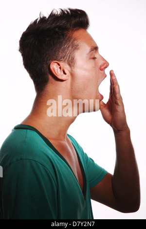 man tired Stock Photo