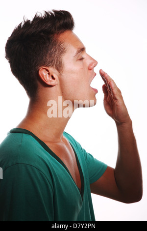 man tired Stock Photo