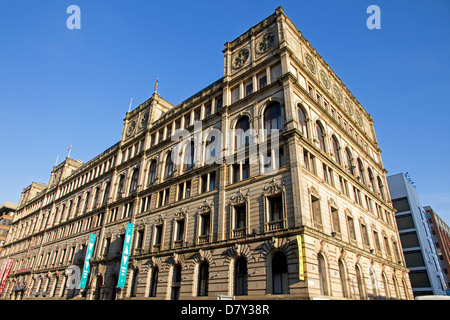 Britannia Hotel (formerly Watts Warehouse), Portland Street, Manchester, England, UK Stock Photo