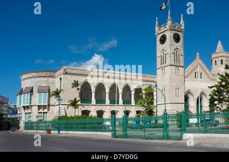 Parliament Buildings in Bridgetown Barbados Stock Photo
