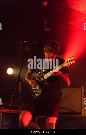 Thee Oh Sees performing at All Tomorrows Parties Festival, Pontins, Camber Sands, West Sussex, England, United Kingdom. Stock Photo