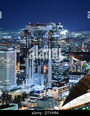 Umeda Sky Building in Osaka, Japan. Stock Photo