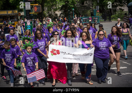 Annual Mother's Day Walk against domestic violence Stock Photo