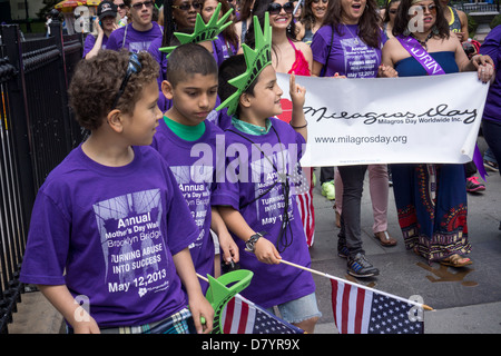 Annual Mother's Day Walk against domestic violence Stock Photo