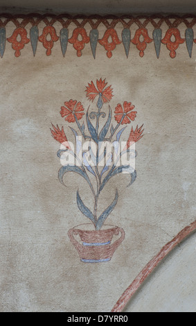 Detail of Vizier's grave (turbe), Travnik, Bosnia and Herzegovina Stock Photo