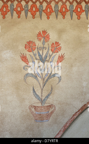 Detail of Vizier's grave (turbe), Travnik, Bosnia and Herzegovina Stock Photo