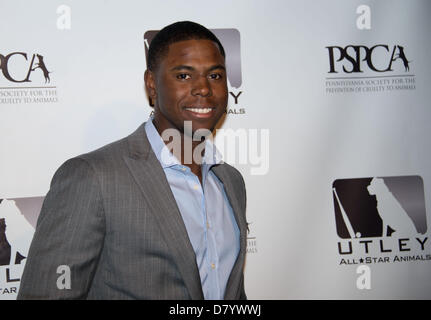 Philadelphia, Pennsylvania, U.S. May 15, 2013. Philadelphia Phillies' center fielder, JOHN MAYBERRY,  attends the Chase and Jennifer Utley 6th Annual All-Star Animal Casino Night The invitation only event raises funds to fight animal crusty as the proceeds from the event benefits the Pennsylvania SPCA. The event was held at the famous Electric Factory in Philadelphia (Credit Image: Credit:  Ricky Fitchett/ZUMAPRESS.com/Alamy Live News) Stock Photo