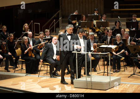 Andrea Bocelli in concert at the Philharmonic in Berlin. May 15th, 2013 Stock Photo