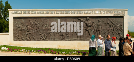 Canakkale Martyrs Memorial, Gallipoli, Turkey Stock Photo