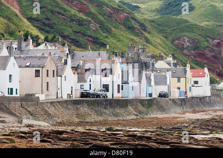 Gardenstown, Aberdeenshire, Scotland. Stock Photo