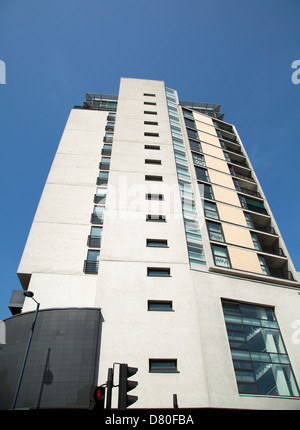 North Finchley, London flats above the Arts Depot Stock Photo