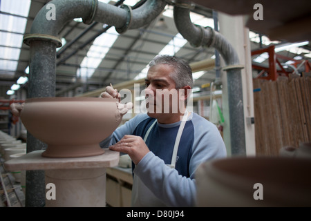 Vista Alegre ceramics factory, Portugal Stock Photo