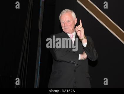 16.05.2013 London, England. Barry Hearn poses for the camera. The McCoy's 2013 PDC Premier League Darts Play-Offs from The O2 Arena. Stock Photo