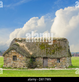 Croft at the battlefield of Culloden Stock Photo